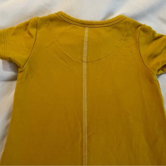 Mustard yellow Toora Loora baby sleeper/jammies size 18-24 months - Picture 6 of 8